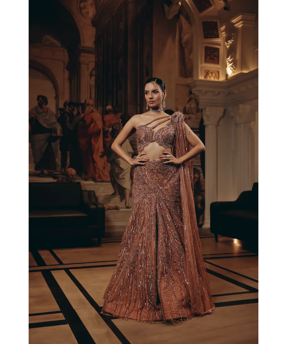 ADAARA COUTURE - Celestial Bronze Couture